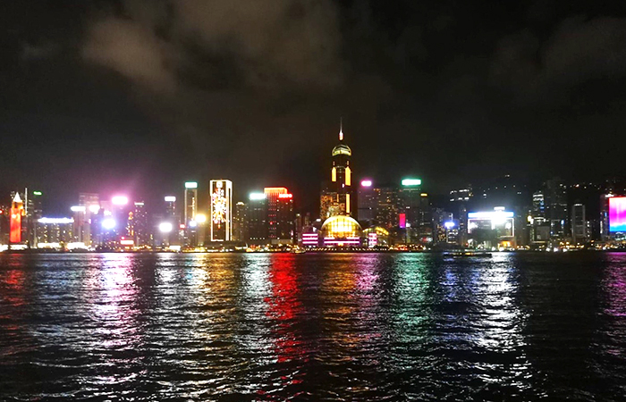 1香港の夜景