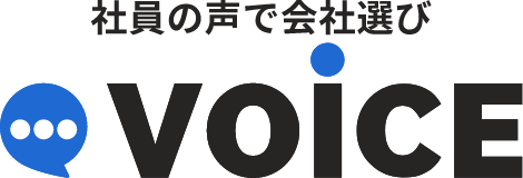 現役社員の声で会社探し「VOiCE(ボイス)」のロゴ